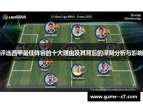 评选西甲最佳阵容的十大理由及其背后的深刻分析与影响