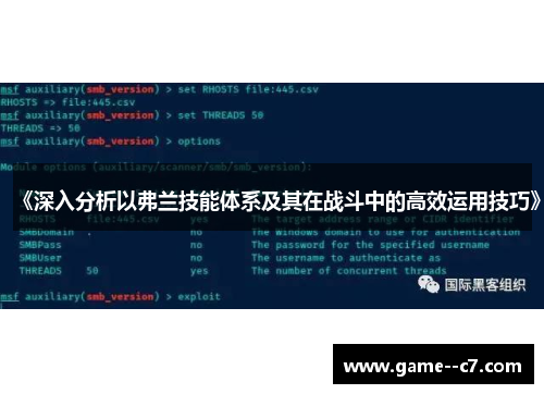 《深入分析以弗兰技能体系及其在战斗中的高效运用技巧》