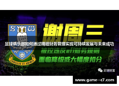 足球俱乐部如何通过精细财务管理实现可持续发展与未来成功